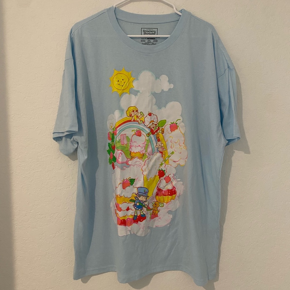Strawberry Shortcake Light Blue Tee